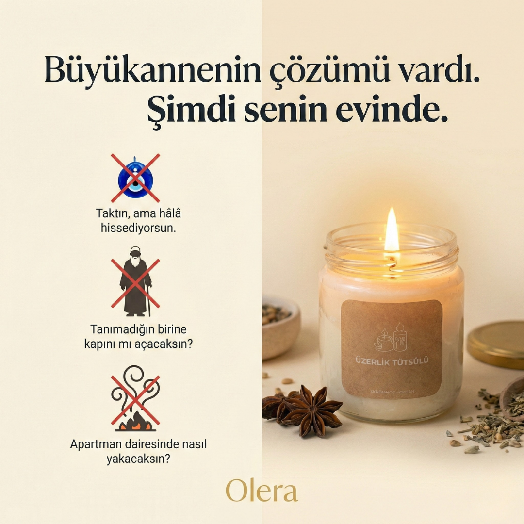 Nazar Arındırıcı Ritüel Mumu